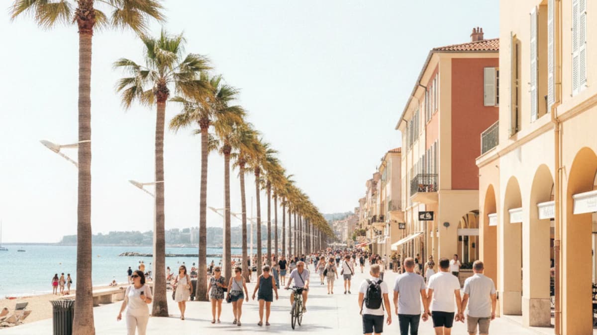 Cẩm nang du lịch Nice 2026: Bờ biển Côte d'Azur