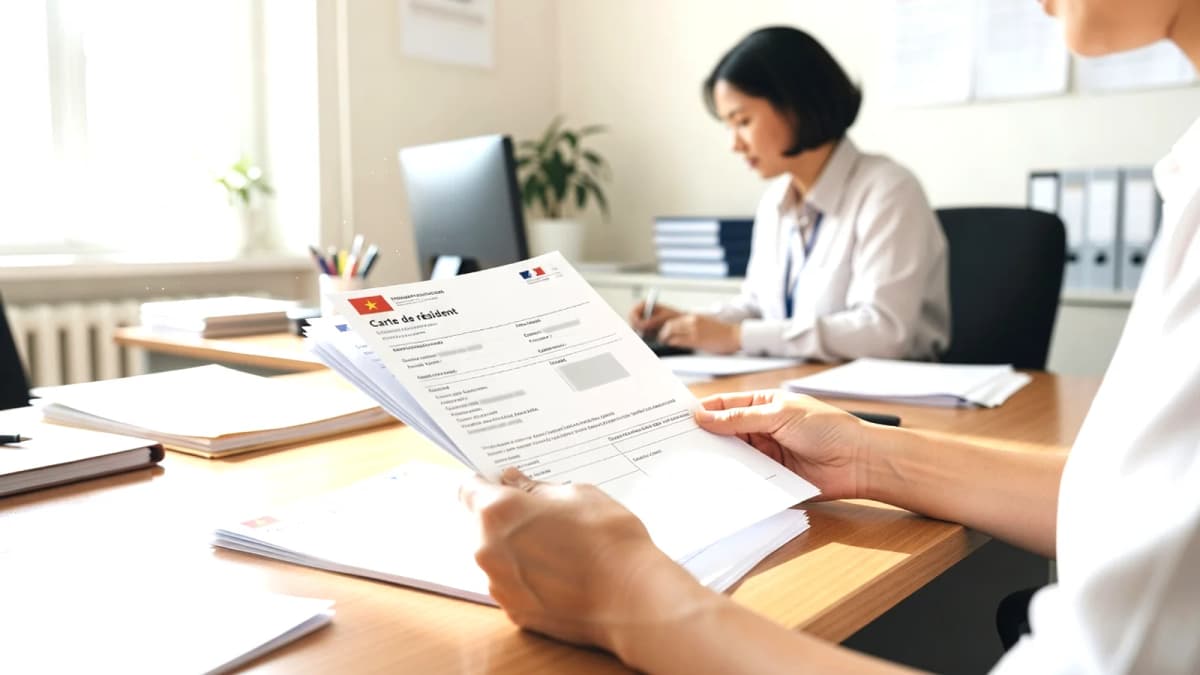 Carte de résident: Lỗi người Việt hay gặp