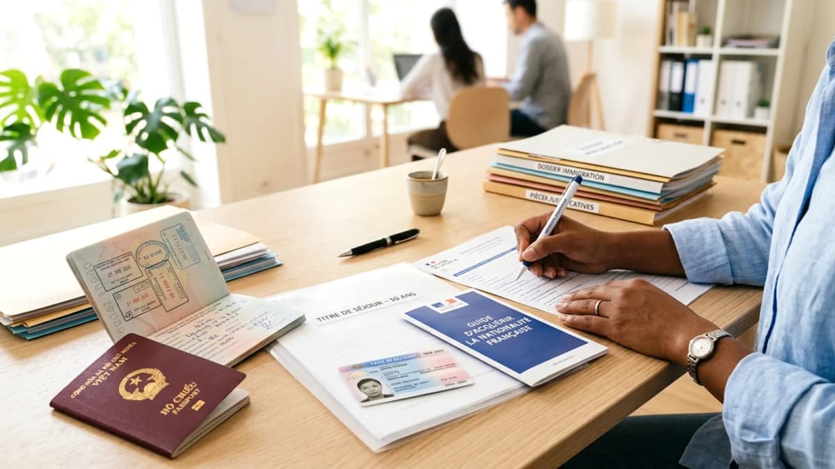 Câu chuyện định cư Pháp: từ visa 1 năm đến carte de résident 10 năm và quốc tịch