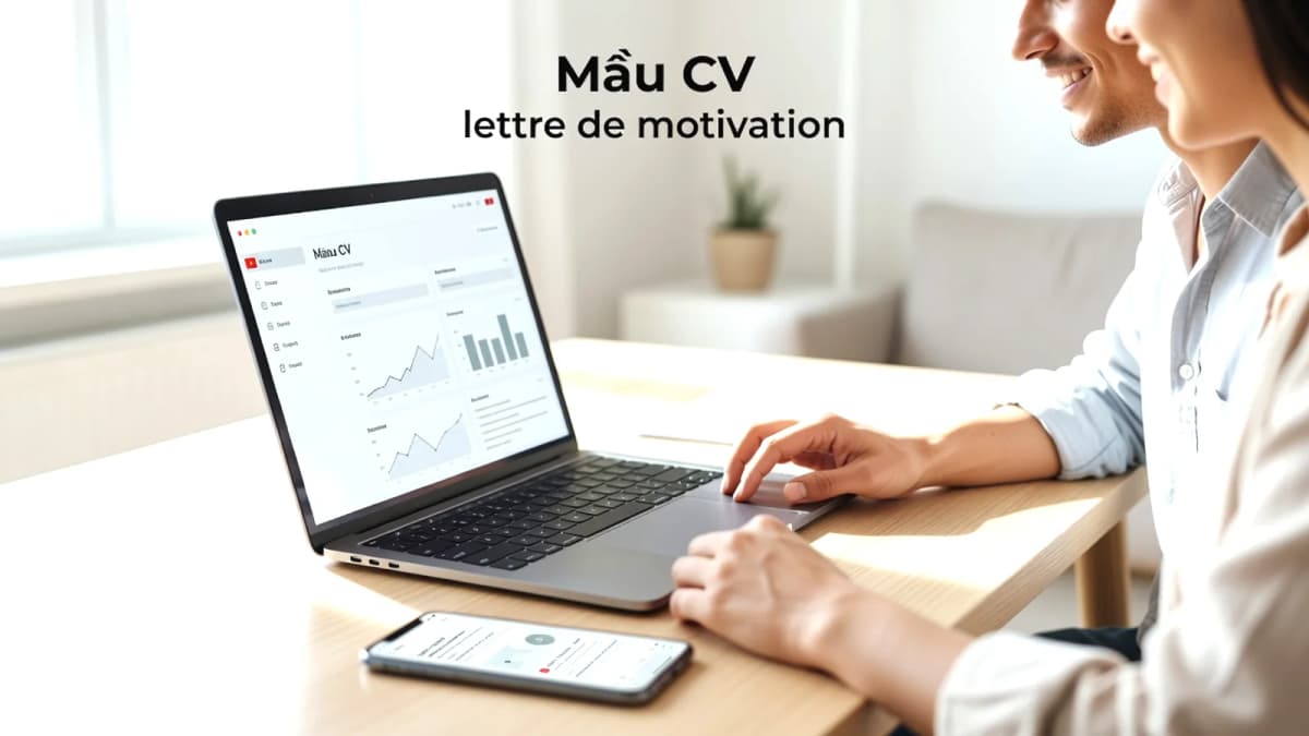Công cụ mẫu CV & lettre de motivation online