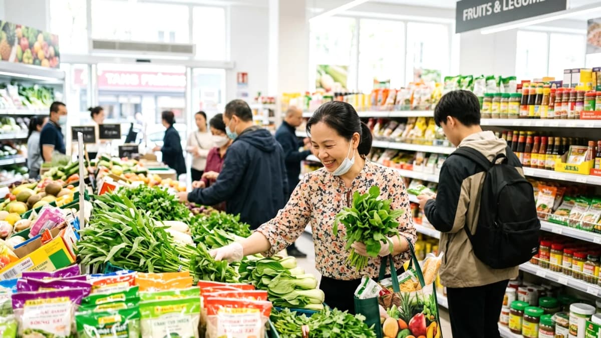 Mua đồ Việt ở Pháp: Tang Frères quận 13, Belleville, và online ship toàn nước Pháp