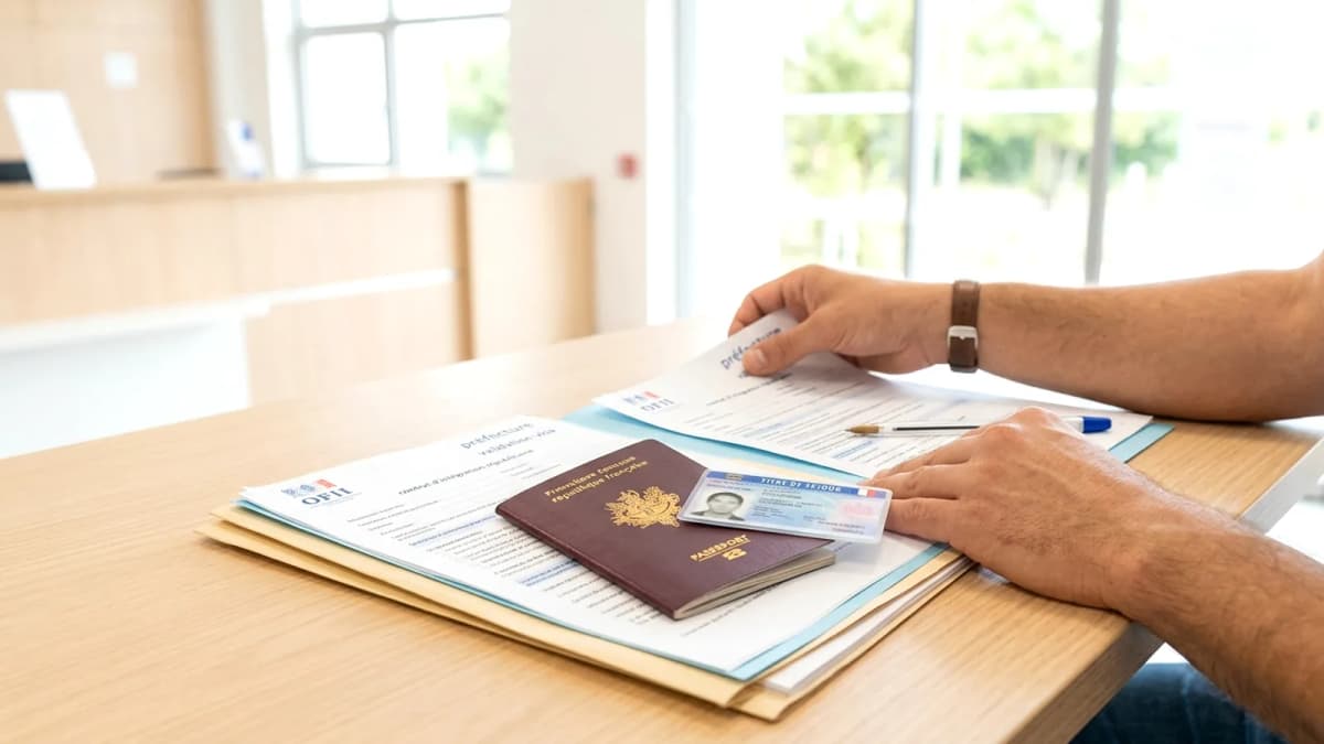 OFII và préfecture: validation visa, khám sức khoẻ, CIR, gia hạn titre — bản đồ khỏi lạc