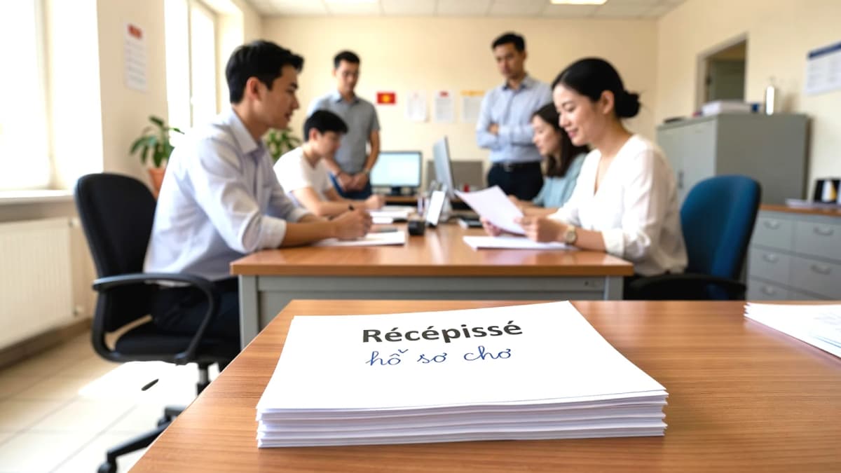 Récépissé là gì? Quyền lợi khi chờ titre