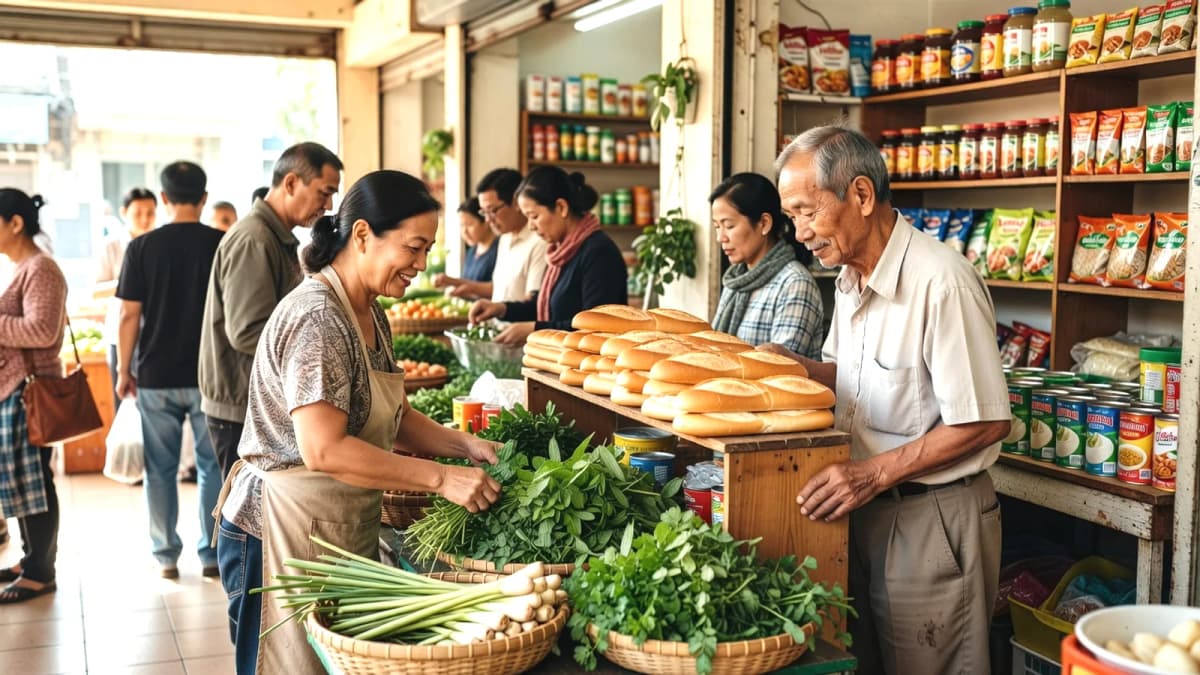 Siêu thị & chợ Á: Lỗi người Việt hay gặp