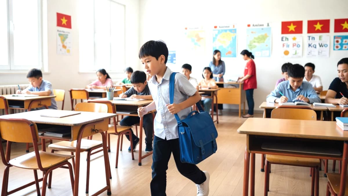 Trường tiếng Việt cuối tuần ở Pháp 2026