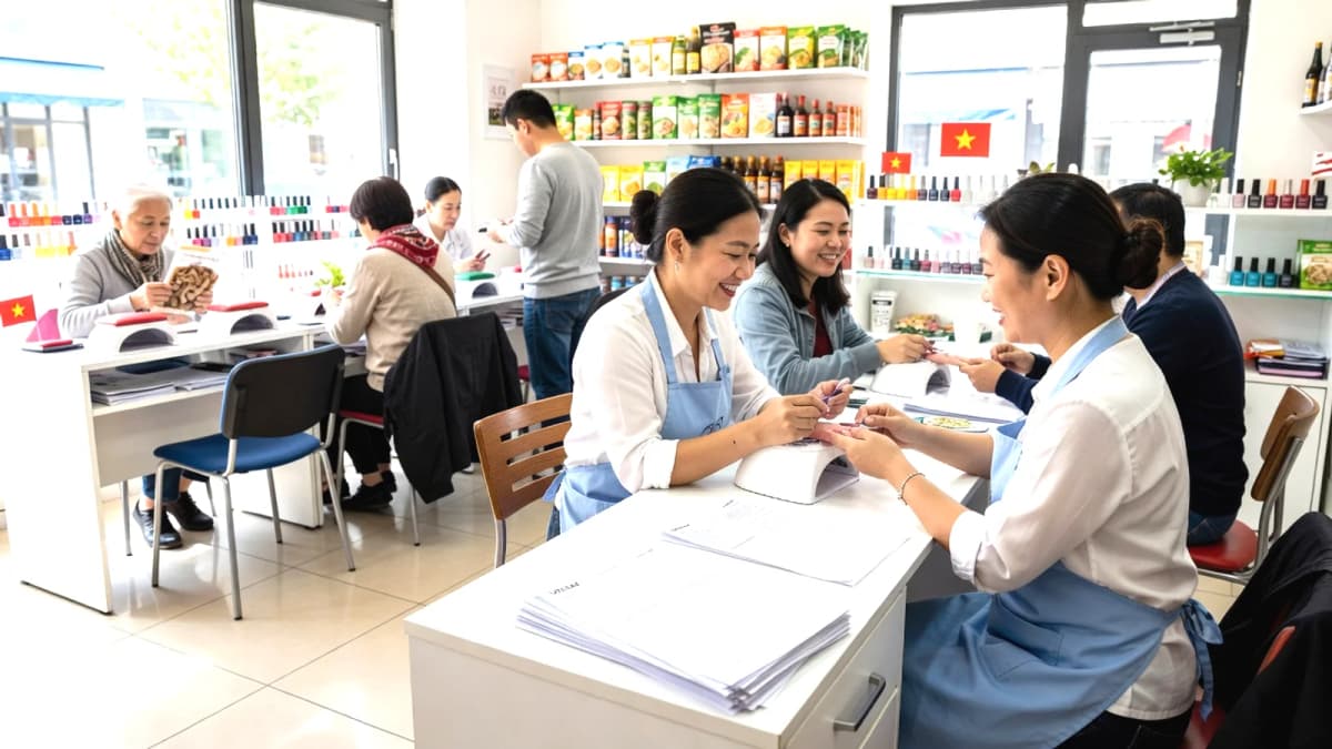 URSSAF: Lỗi người Việt hay gặp