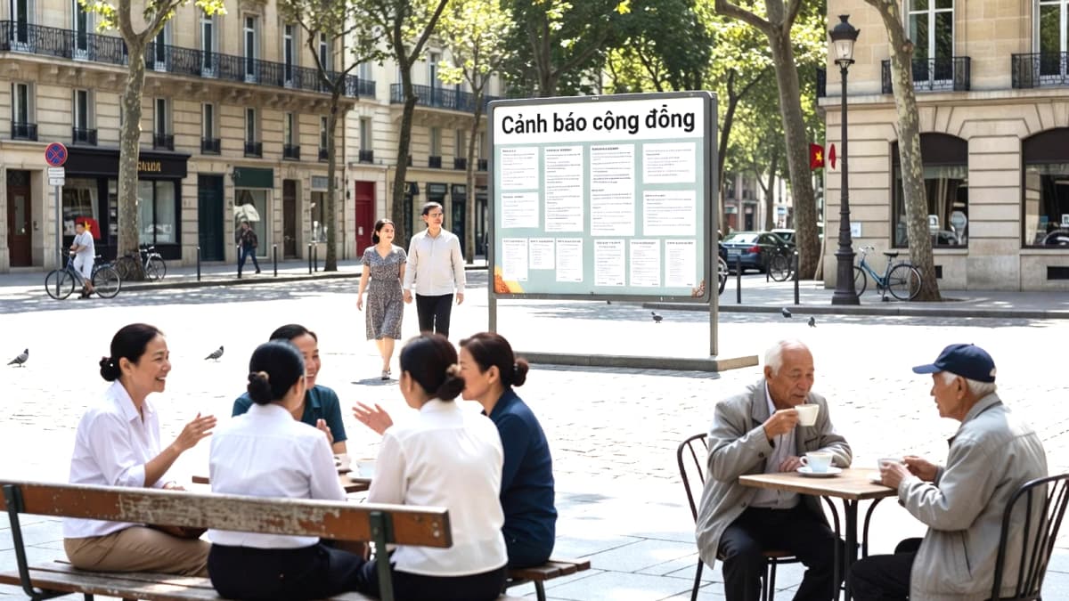 Cảnh báo cộng đồng ở Pháp 2026