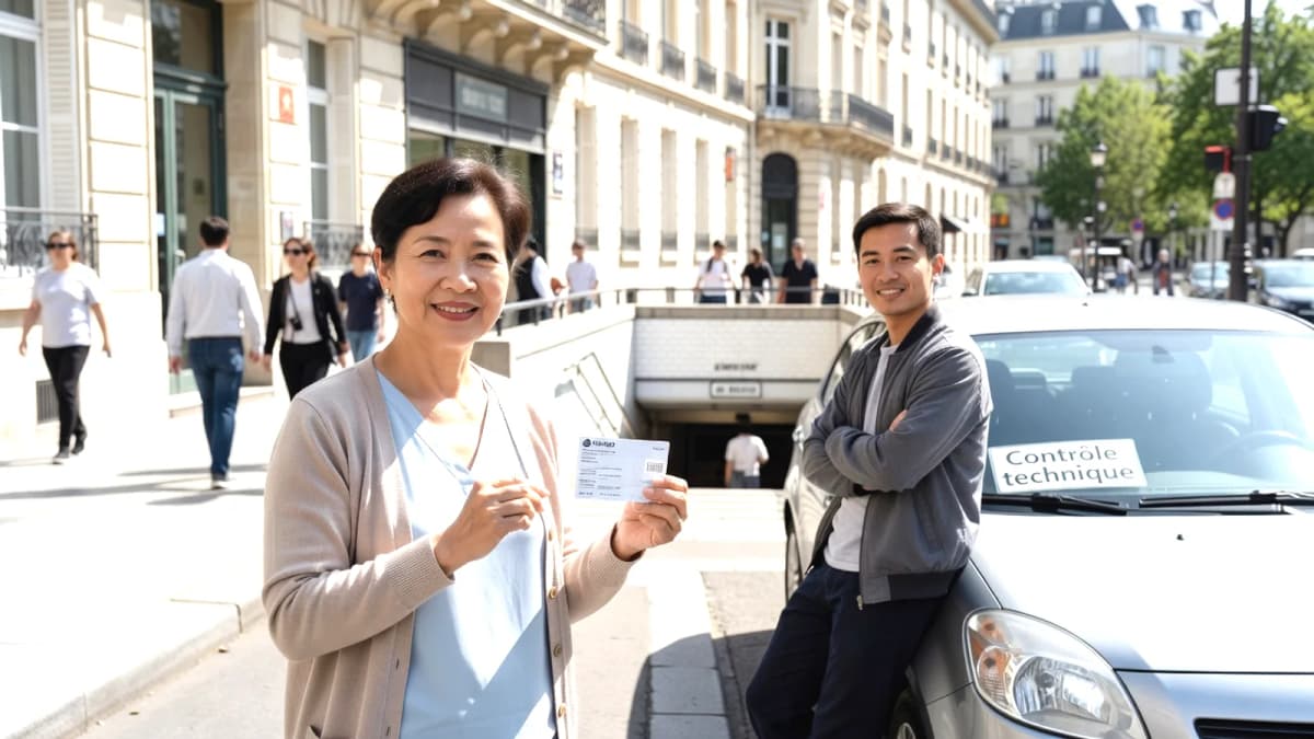 Contrôle technique ở Pháp 2026