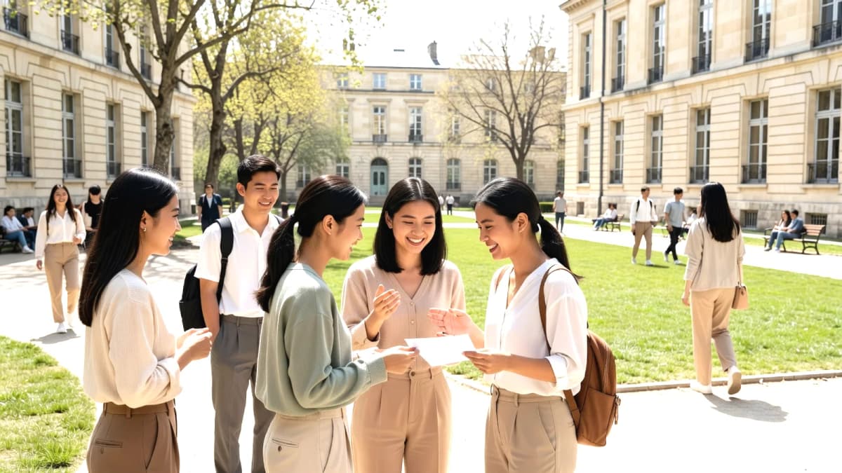 Đổi visa sau tốt nghiệp ở Pháp 2026