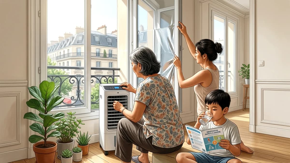 Hội đồng Khí hậu Pháp thúc giục chính phủ đẩy nhanh chính sách thích ứng nắng nóng