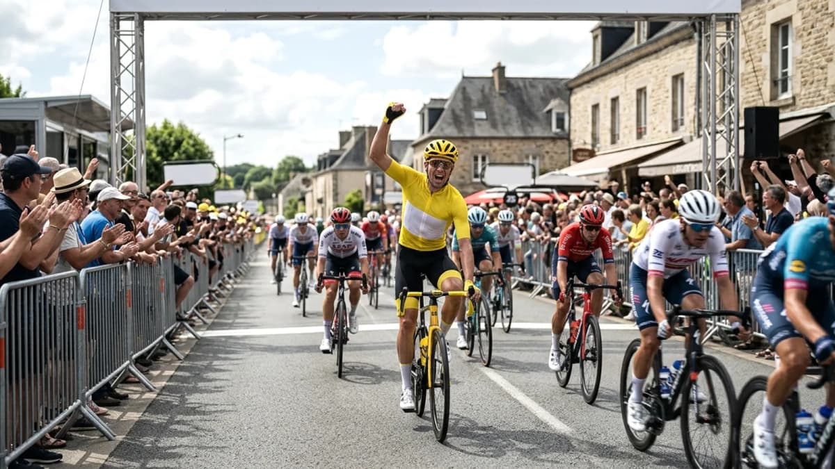 Jonas Vingegaard giành áo vàng đầu tiên tại Tour de France 2026 sau chặng mở màn ấn tượng