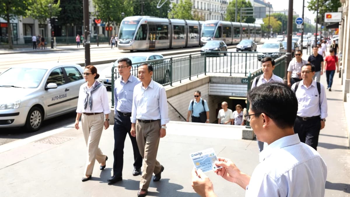 Metro RER Tram ở Pháp 2026