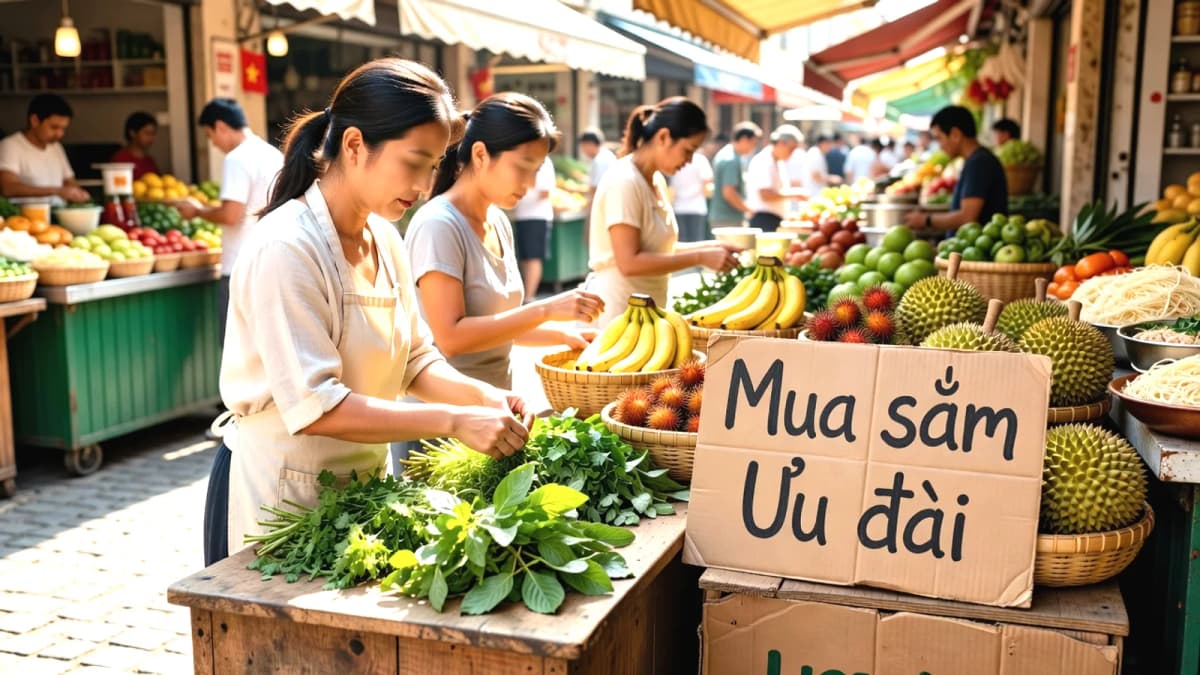 Mua sắm & Ưu đãi: Chi phí và thủ tục