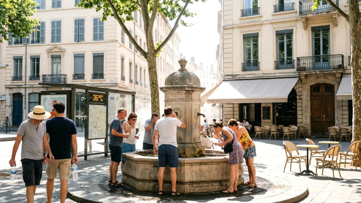 Nắng nóng tại Pháp: Météo-France điều chỉnh giảm số tỉnh cảnh báo cam