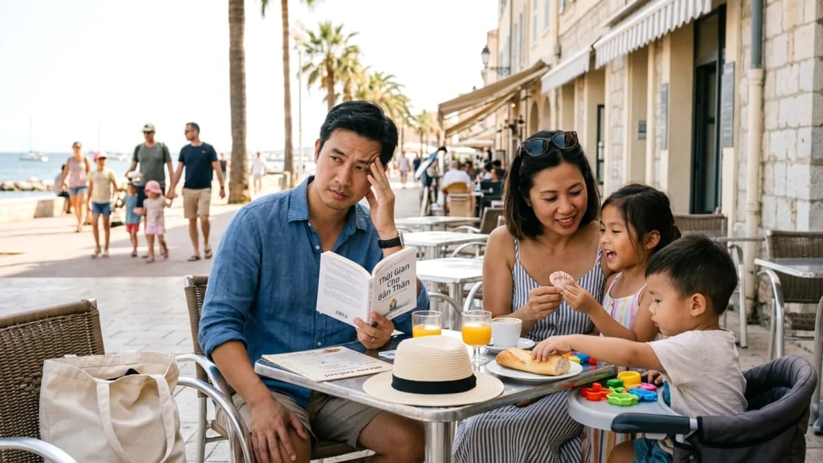 Nghỉ hè tại Pháp: Áp lực cân bằng giữa gia đình và nhu cầu cá nhân của cha mẹ